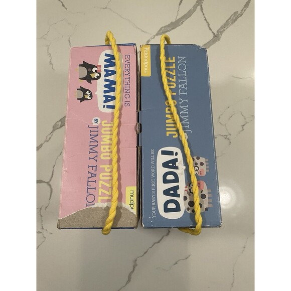 Jumbo Puzzle Baby Toddler 25 Piece Everything Is Mama Dada Farm Safari Animals - Picture 10 of 11